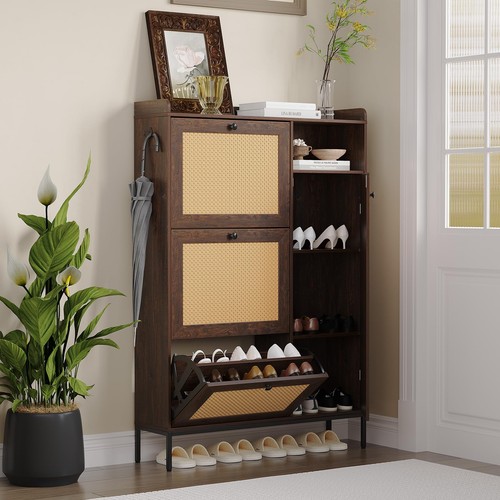 Shoe cabinet with flip - cabinet,