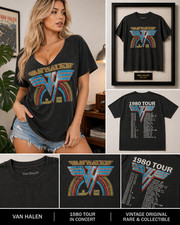 Van Halen vintage retro