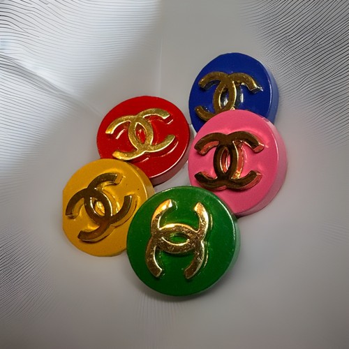 Chanel buttons multicoloured - 5,