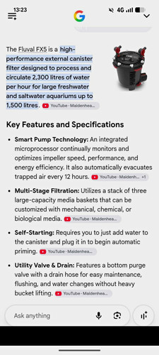 Fluval fx5 external canister - fluval,