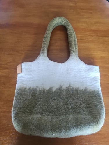 Aveva felted wool tote - tote, bag
