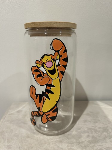 Tigger glass tumbler - tigger,