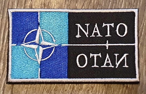 Nato otan rectangle patch - patch, hook