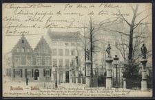 Old postcard Brussels, Sablon 