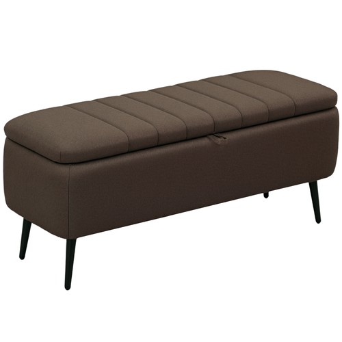 Homcom storage ottoman bench - homcom,