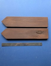 2 Handmade Stained Rustic