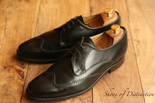 Barker Black Leather Derby