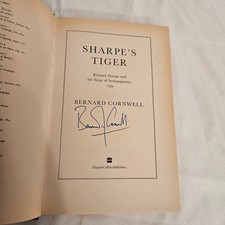 Signed SHARPES TIGER by