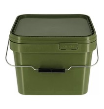 Green Square 10L Fishing Bucket  + NGT Bait Spoon , Bait Up Bucket Only £11.99