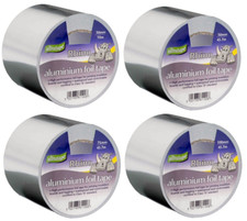 Aluminium foil tape rolls - aluminium,