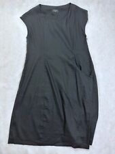 (W) TOMO Size 1 UK 14 16 Black Casual Midi Dress