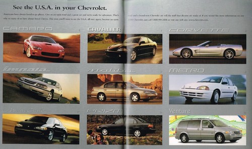 2000 chevy brochure - 2000,