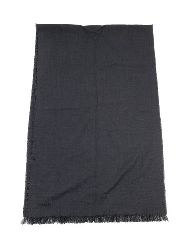 Prada black wool scarf womens - black,