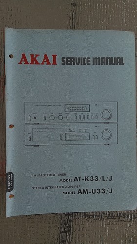Akai k33 am - at-k33/l/j, am-u33/j