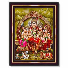 Lord shiv parivar family - shiv, hd