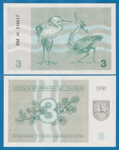 Lithuania talonas p 33b - 3,