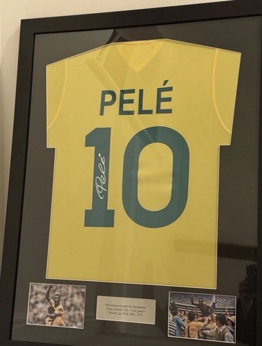 Framed pele brazil - shirt, &