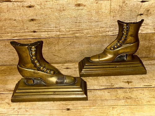 Antique pair brass - antique,