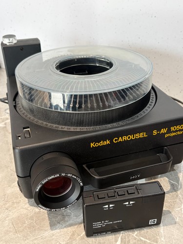 Kodak carousel 1050 slide - carousel, s-av