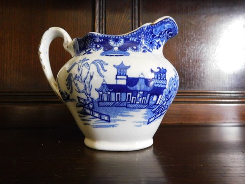Burleigh ware willow - willow, jug