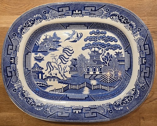 Blue willow 5cm - blue, meat