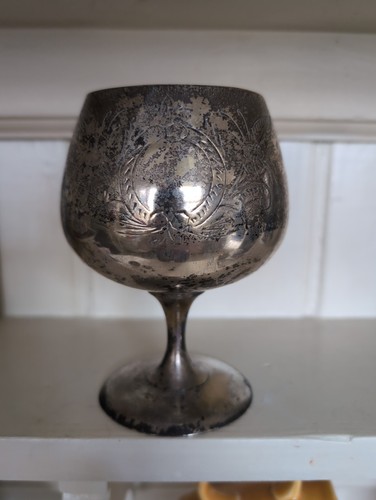 Worn silver plate - worn, witchy
