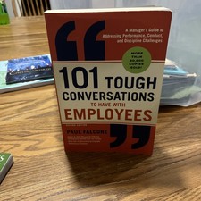 101 Tough Conversations to