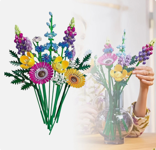 Hot wildflower bouquet set - hot,