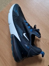 Genuine Nike Air Max 270 Women's Dark Grey, Blue and White Trainers Size UK 5.5