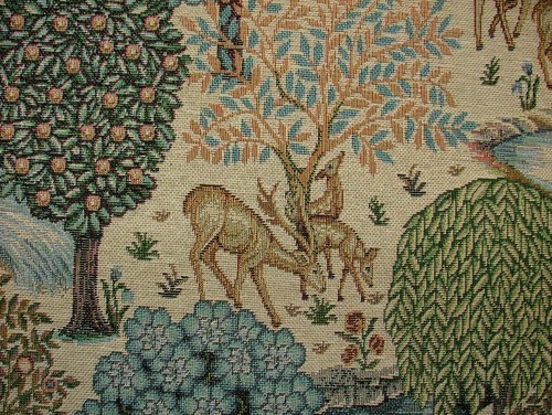 William morris tapestry fabric - william,