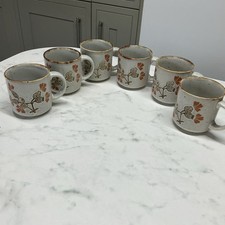6 X Kiln Craft Staffordshire