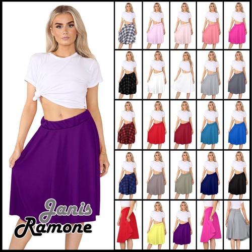 Womens skater skirt - womens, knee