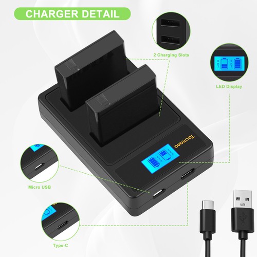 2pack battery dual charger - &,