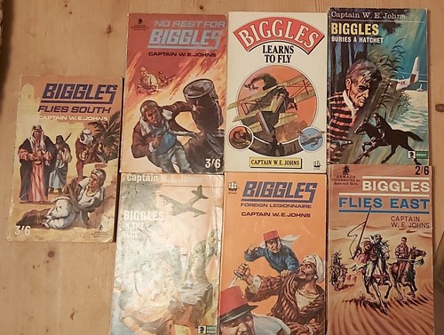 Biggles paperbacks job lot - job,