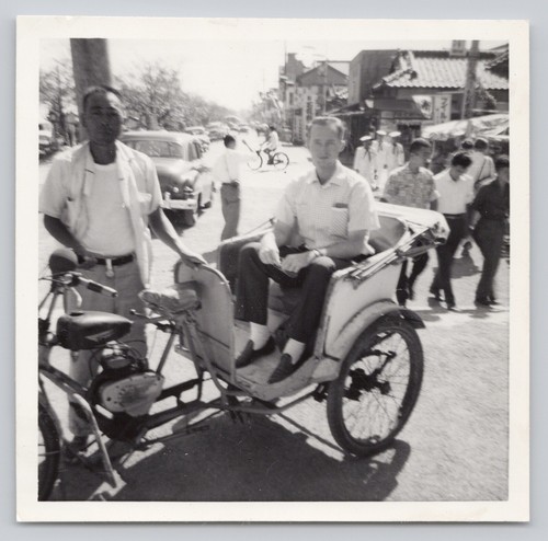 Man sitting tuk - sitting, in