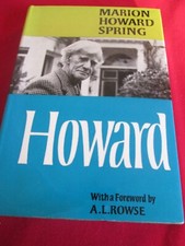 Marion Howard Spring "Howard" 1967 Collins First HB
