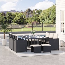 Seater rattan cube garden - rattan,