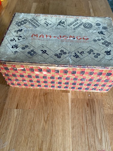 Vintage mahjong set chad - vintage,