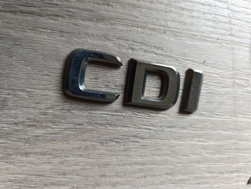 Mercedes benz cdi letters - mercedes,