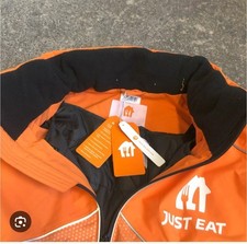 JUST EAT JACKET SIZE MEDIUM