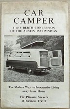 AUSTIN 152 OMNIVAN CAR CAMPER