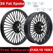 21x2.15 16x3 Fat Spoke Wheels