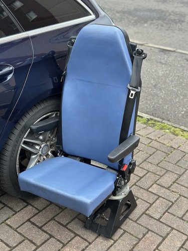 Camper seat swivel with - , a