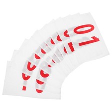  10 Sheets Training Bibs Running Number Holder Competitor Numbers for Races