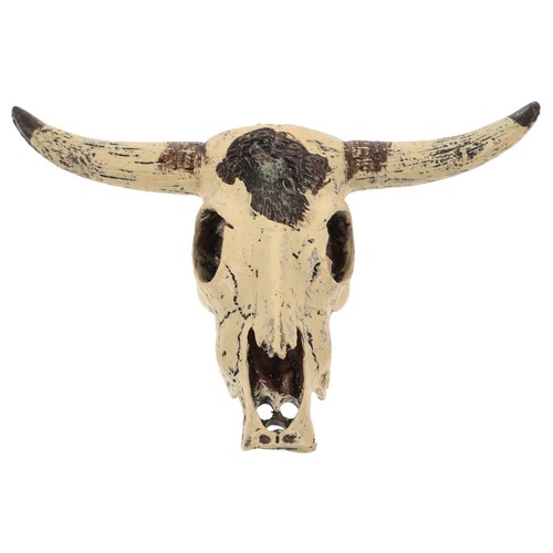 Resin cow skull model aquarium - resin,