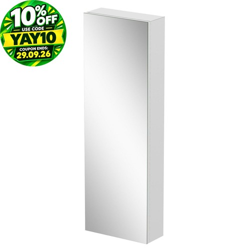 Tall bathroom mirror cabinet - tall,