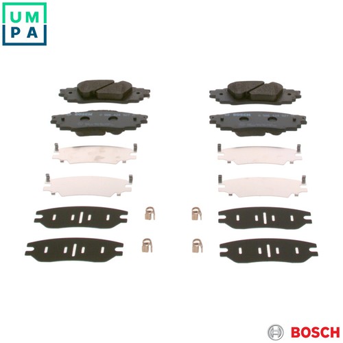 Brake pad set - disc, 986