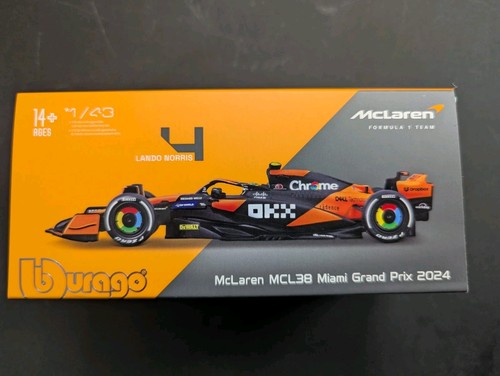 Burago mclaren mcl38 - burago, miami
