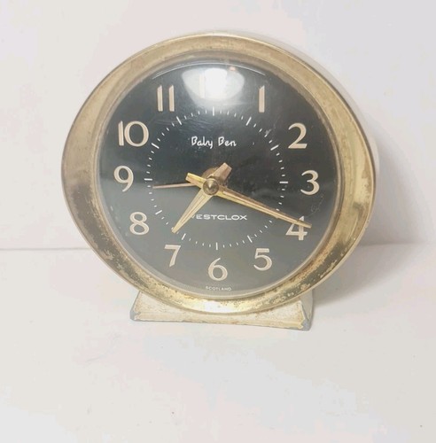 Vintage westclox baby ben wind - vintage,