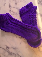 Hand Made Socks Hand Knitted